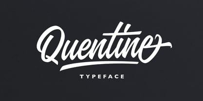 Quentine Font Poster 1