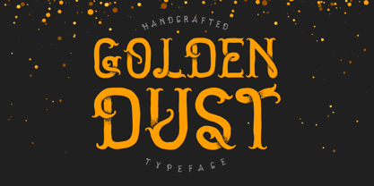 Golden Dust Fuente Póster 1