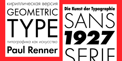 Futura PT Font Poster 3