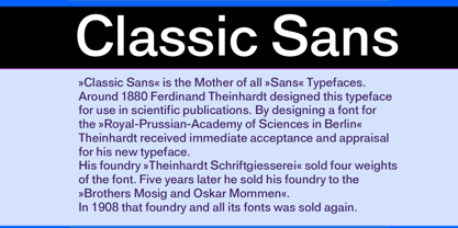 Classic Sans Font Poster 9