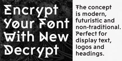 Decrypt He2 Font Poster 4