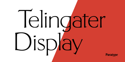 Telingater Display Font Poster 5