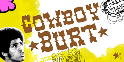 Cowboy Burt Font Poster 5