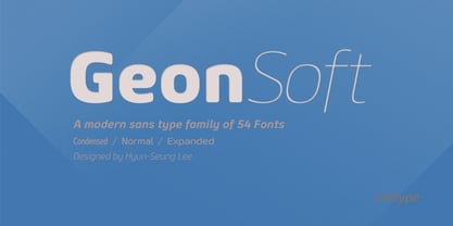 Geon Soft Font Poster 1