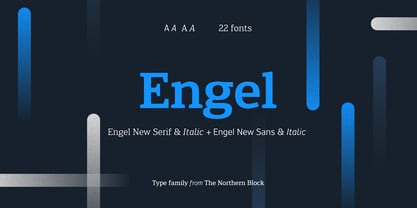 Engel New Fuente Póster 1