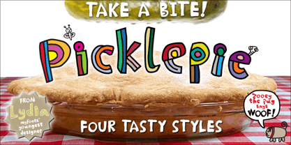 Picklepie Font Poster 1