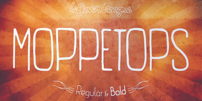 Moppetops LL Font Poster 1