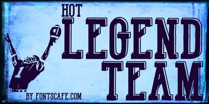 Ultimate College Team Font Poster 9