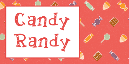 Candy Randy Font Poster 1