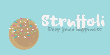 Struffoli Font Poster 1