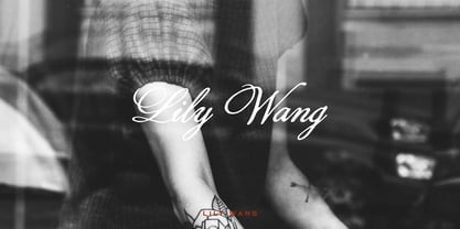 Lily Wang Font Poster 1