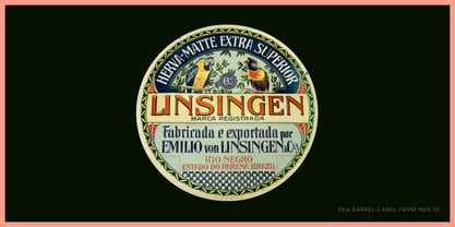 Linsingen Font Poster 3