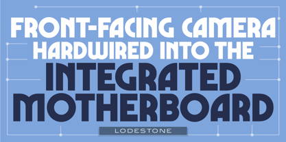 Lodestone Pro Font Poster 5