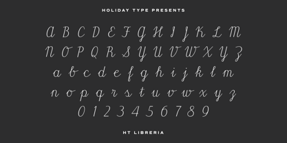 HT Libreria Font Poster 2