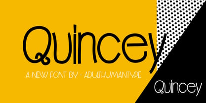 Quincey Font Poster 2