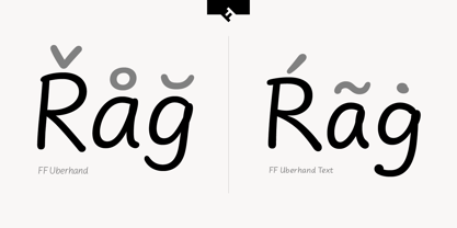 FF Uberhand Font Poster 3