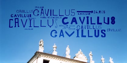 Cavillus Font Poster 1