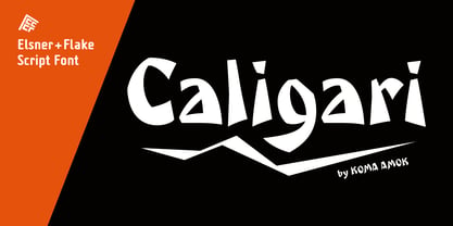 Caligari Pro Fuente Póster 1