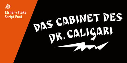 Caligari Pro Font Poster 5