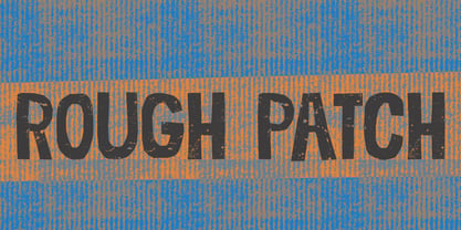 Rough Patch Fuente Póster 1