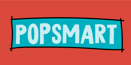 Popsmart Font Poster 1