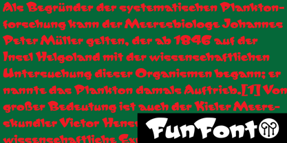 FunFont Font Poster 13