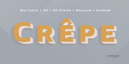 Crepes Font Poster 4