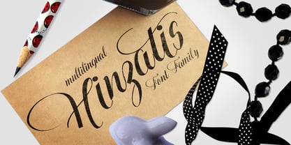 Hinzatis Font Poster 3