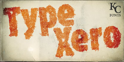 Type Xero Font Poster 1