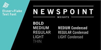 Newspoint Font Poster 5