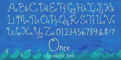 Once Font Poster 2