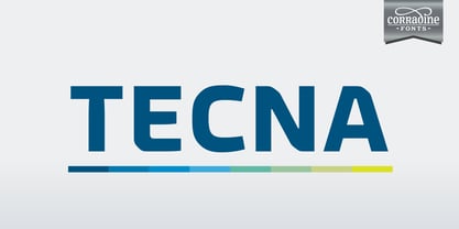 Tecna Font Poster 1