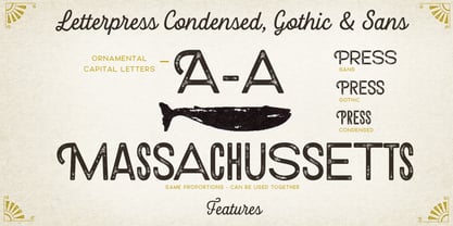 Letterpress Studio Font Poster 7