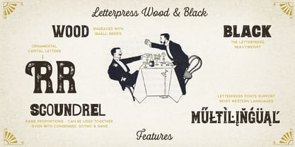 Letterpress Studio Font Poster 9
