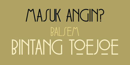 Soerabaja Font Poster 5