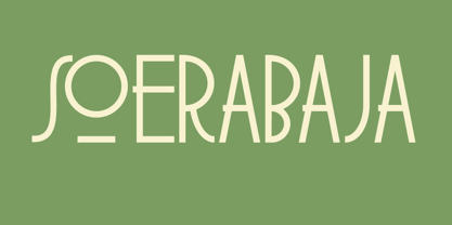 Soerabaja Font Poster 1