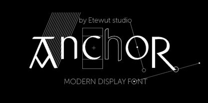 Anchor Font Poster 1