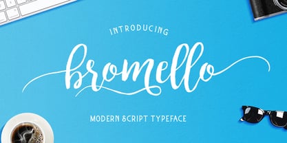 Bromello Font Poster 1