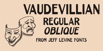 Vaudevillian JNL Font Poster 1