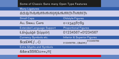 Classic Sans Rounded Fuente Póster 5