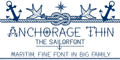 Anchorage Font Poster 3