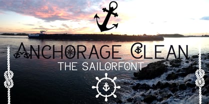 Anchorage Font Poster 4