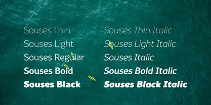 Souses Font Poster 5
