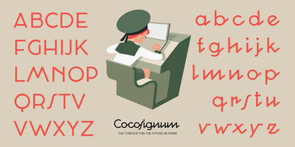 Cocosignum Font Poster 7