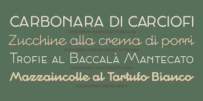 Cocosignum Font Poster 3
