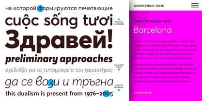 Averta Font Poster 3