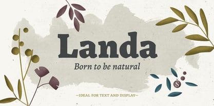 Landa Font Poster 11