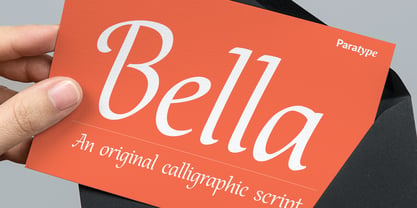 Bella Font Poster 5