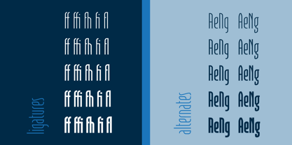 LeftheriaPRO Font Poster 10