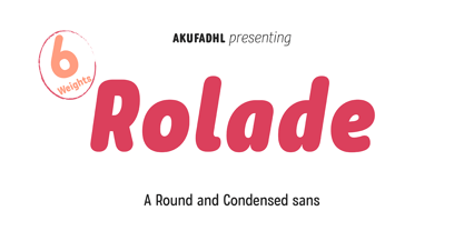 Rolade Font Poster 1